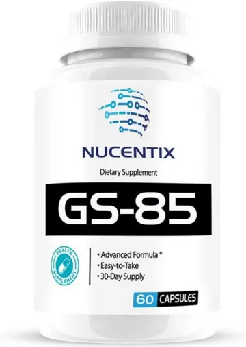GS-85 Select Blood Sugar™ supplement bottle